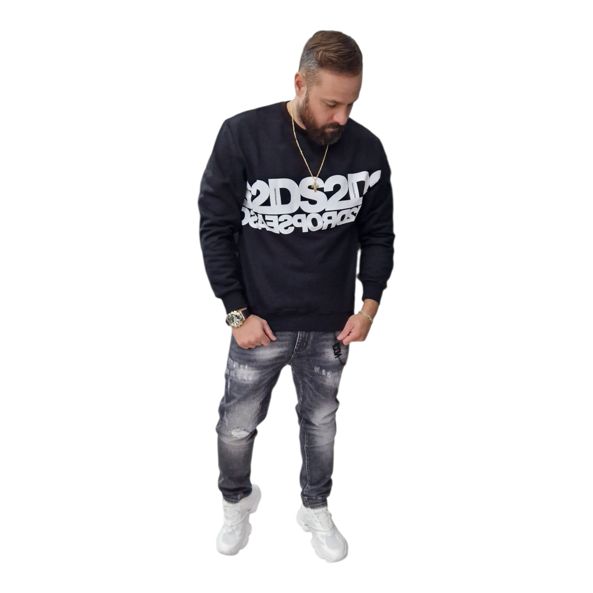 Felpa ds2  droop season2 nera