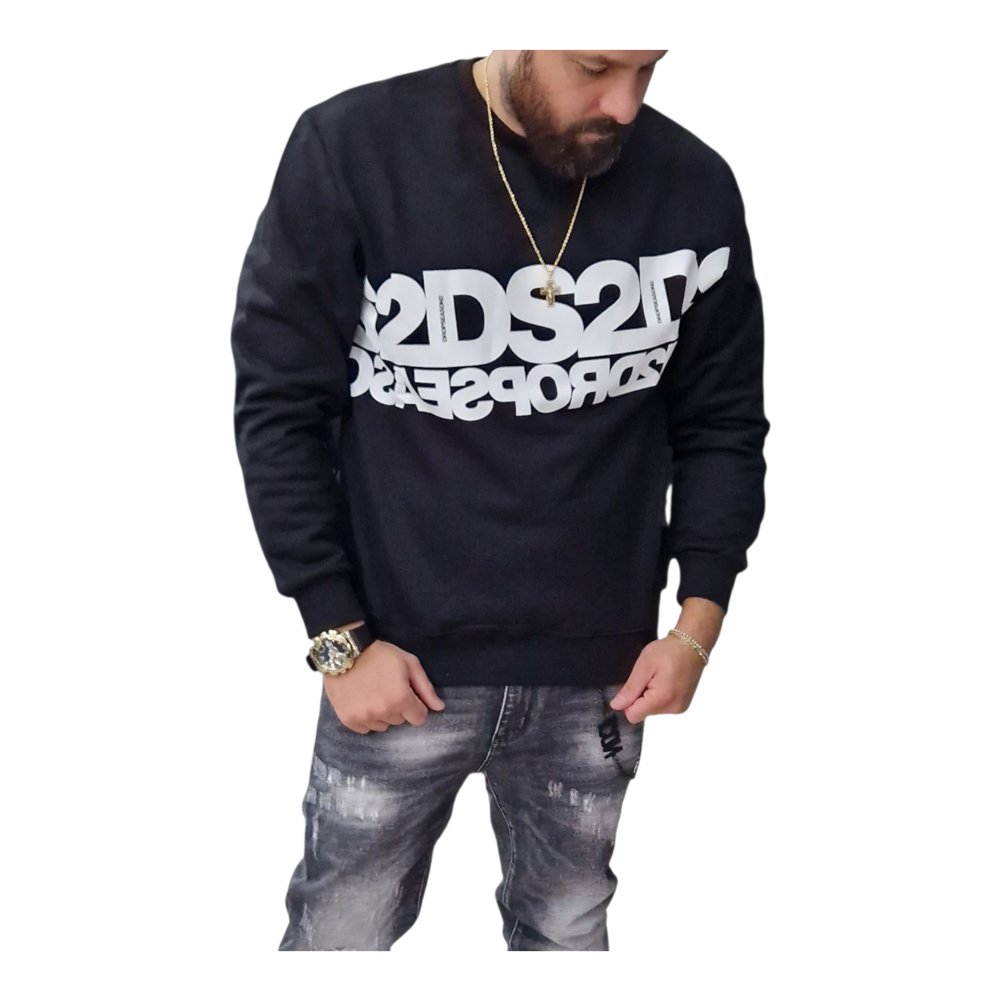Felpa ds2  droop season2 nera