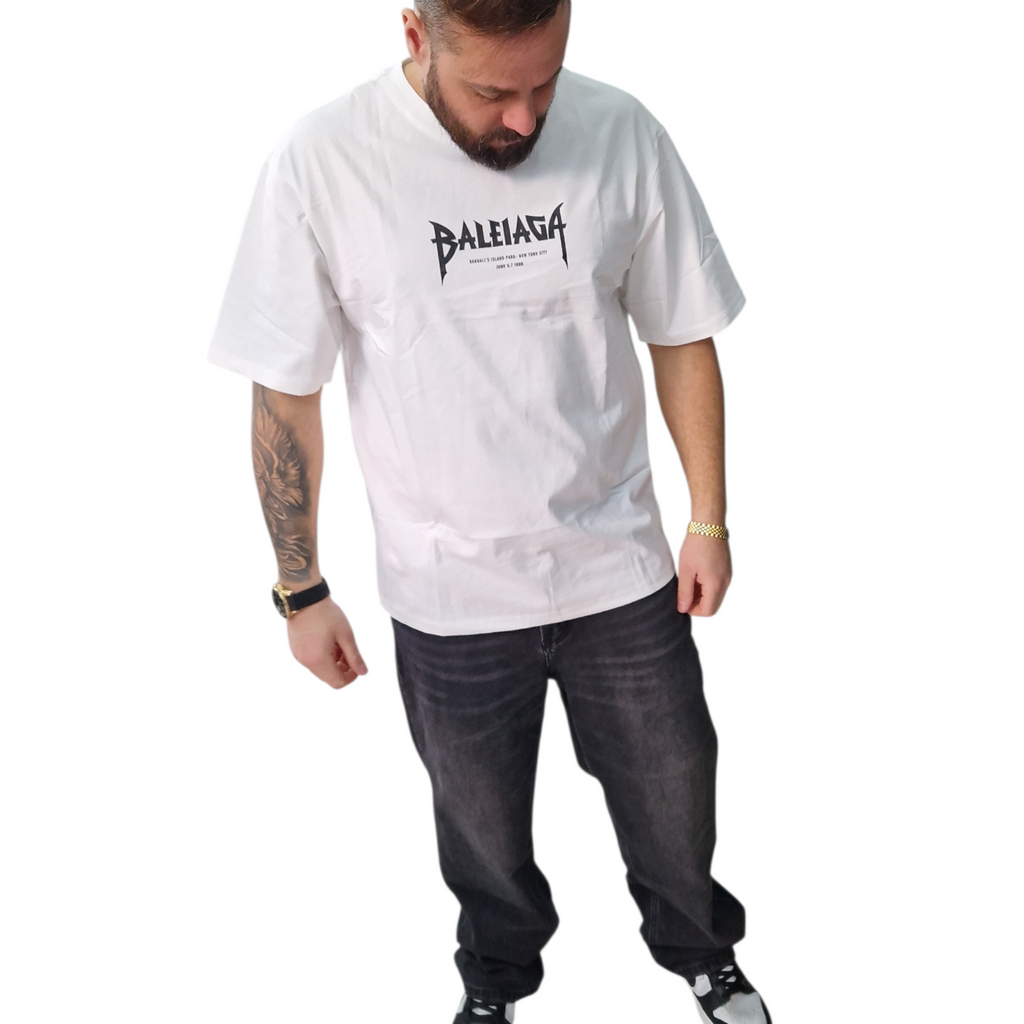 T-Shirt Teschio Grafica – Streetwear Urban Uomo