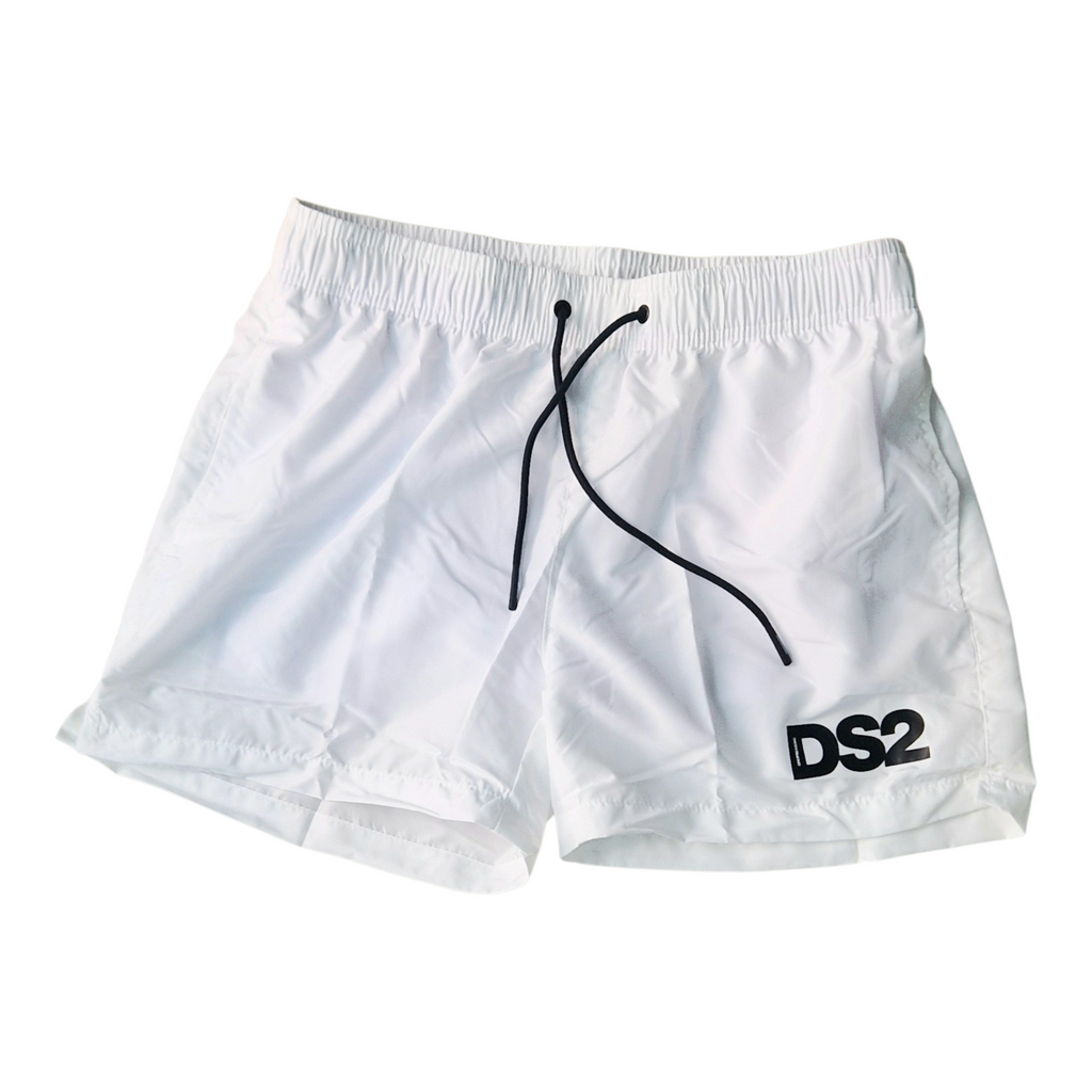 Costume Drop Season Bianco – Uomo Mare Piscina Estate Minimal
