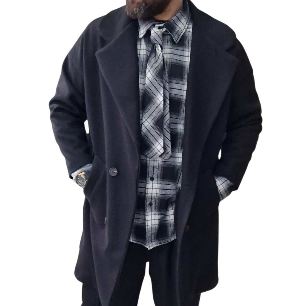 Cappotto Oversize Uomo – Stile Urban Elegante