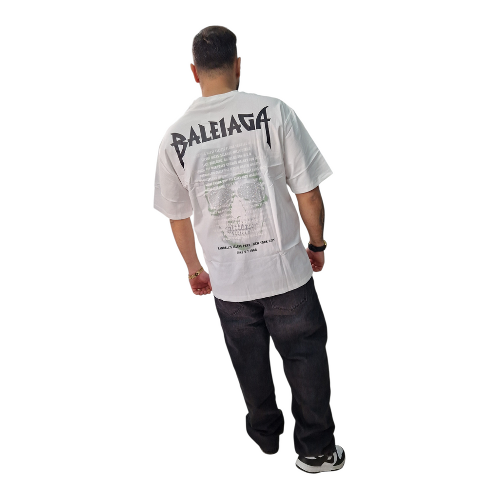 T-Shirt Teschio Grafica – Streetwear Urban Uomo