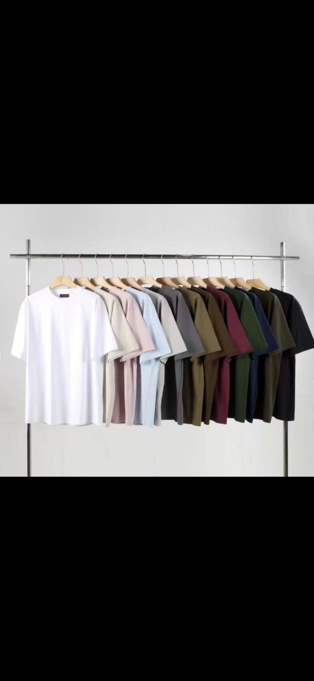 T shirt. Basic  verde