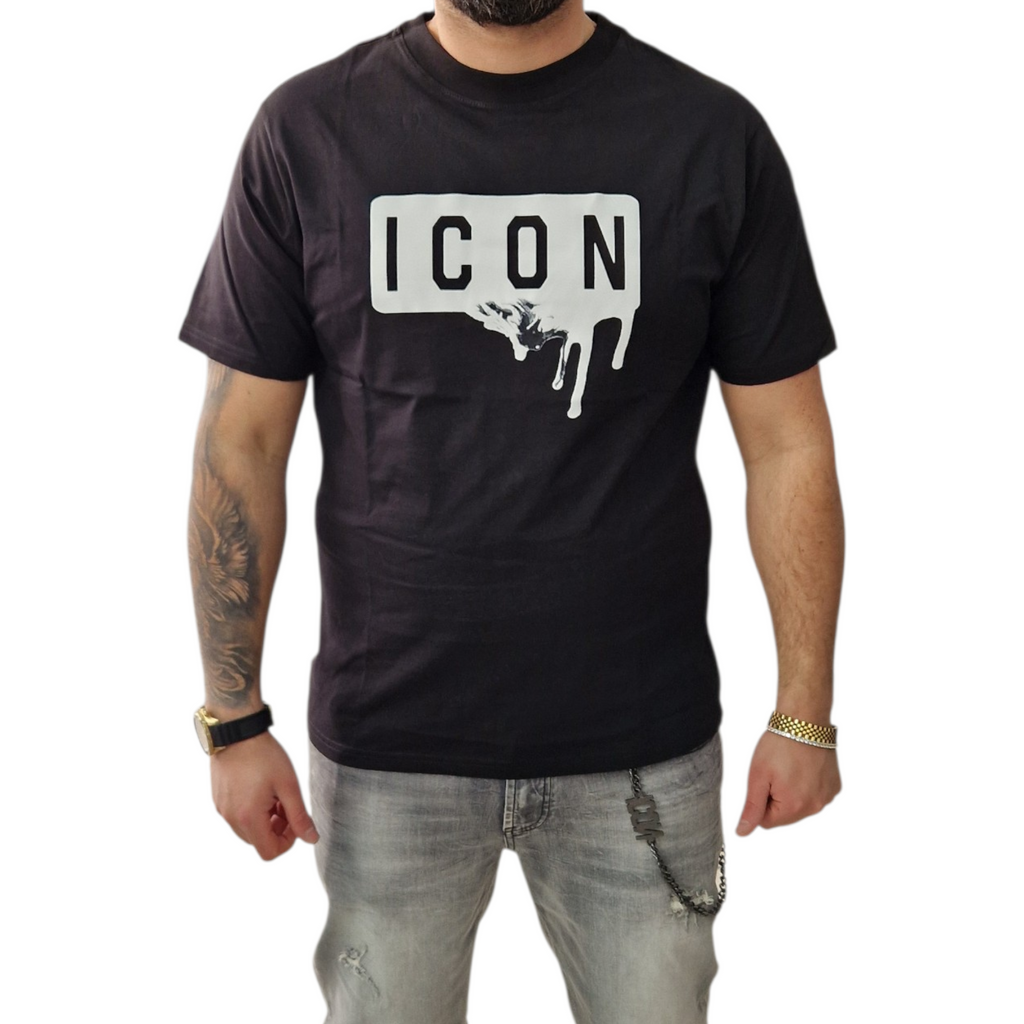 T-Shirt Icon Goccia – Streetwear Uomo Cotone 100%