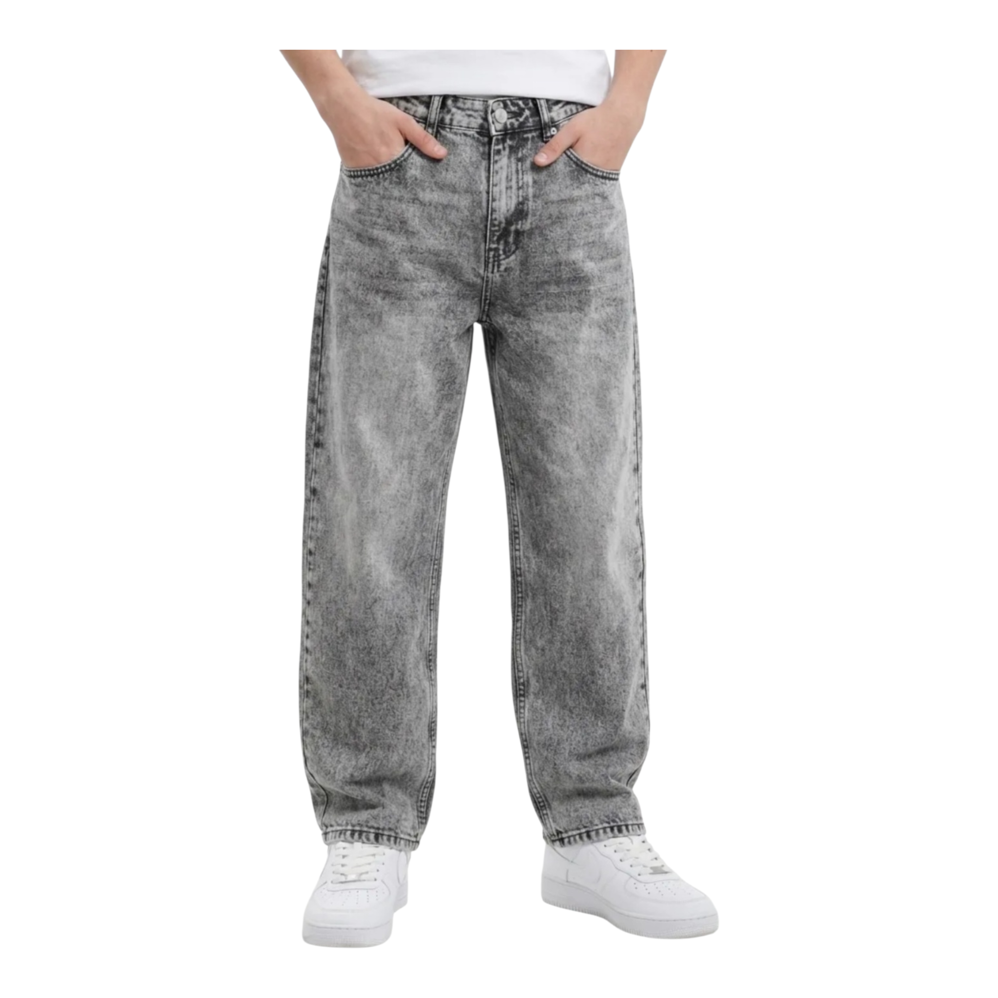 Jeans Baggy Comodo Uomo – Denim Streetwear Urban