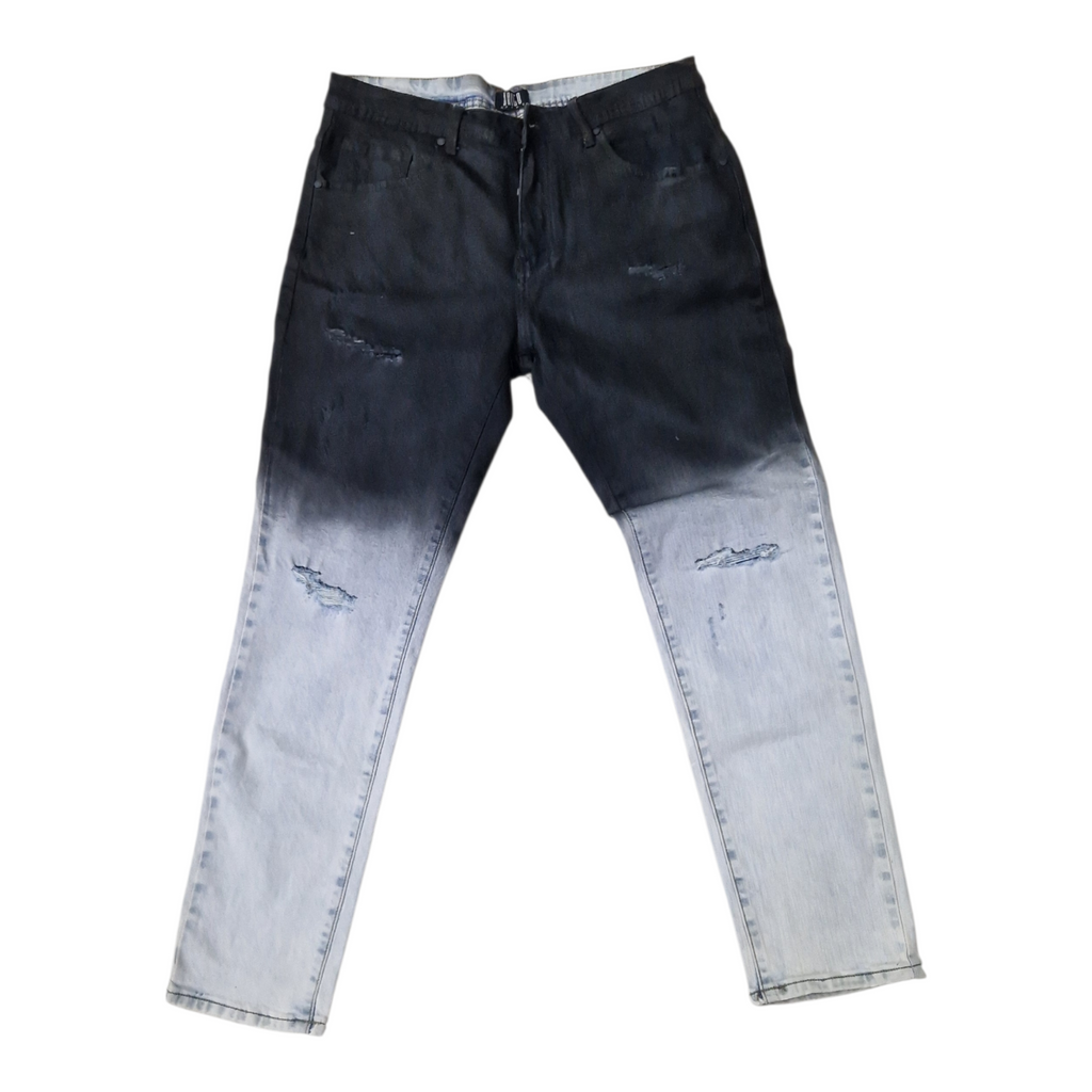Jeans Bicolore Streetwear Uomo – Comodo e Originale