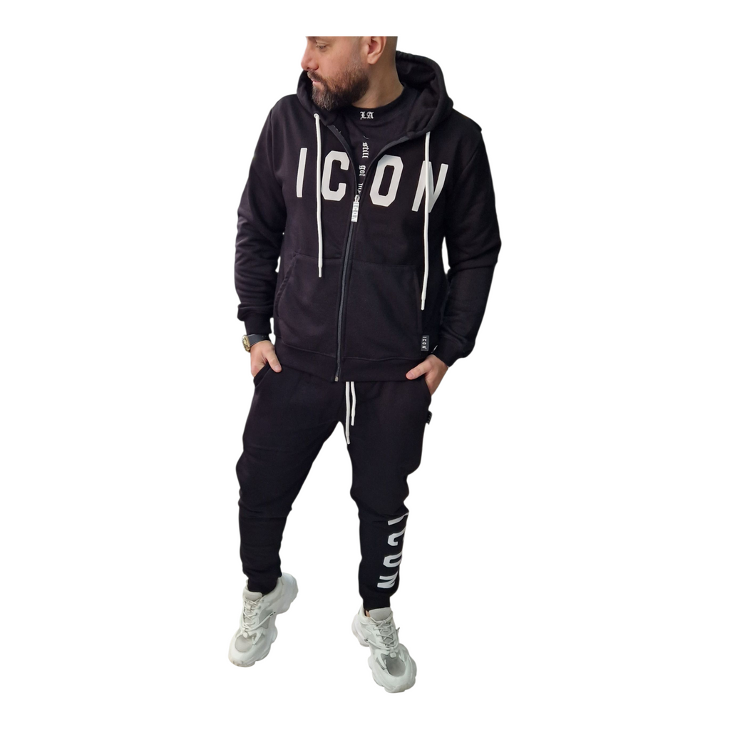 Tuta Felpata Basic – Streetwear Uomo Alta Qualità